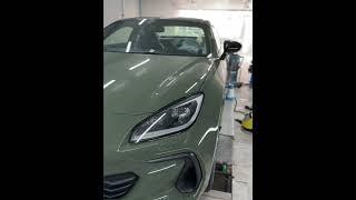 Car wrap a subaru brz @VitalinylStudio #wrap #ppf #vinyl #art #funny #work #video #viral