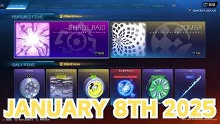 Rocket League ITEM SHOP Daily #99 (8th January 2025) ZOMBA DECAL IS BACK!