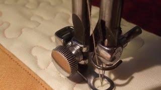 How to do Free Motion Quilting on a Treadle Sewing Machine