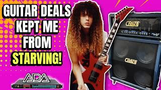 ‼️How guitar endorsements kept Marty Friedman from STARVING in the 1980s!   |Crate Amps | Carvin