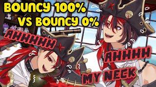 K9KURO : How different 0% VS 100% bouncy in Vtuber model