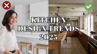 LUXURY Kitchen Design Trends for 2025 + What's Out! | Nina Takesh