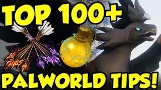 OVER 100 BEST PALWORLD TIPS FOR RETURNING PALWORLD PLAYERS | THE ULTIMATE PALWORLD GUIDE!