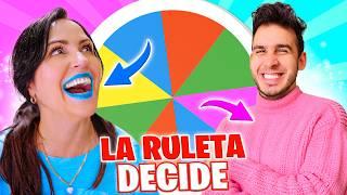 LA RULETA DECIDE EL COLOR por 24 Horas   Sandra Cires Art y Harold Artist