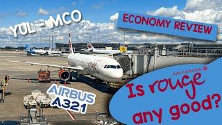 I Flew Air Canada Rouge in Economy!