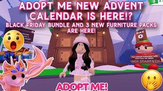 New ADVENT CALENDAR in Adopt Me!! ️ Adopt Me Christmas Event!? +New black Friday bundle 