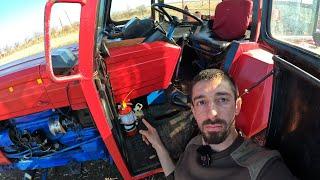 CUM AM INSTALAT UN KIT DE ÎNCĂLZIRE ÎN TRACTORUL U650M + DUC GUNOIUL DE GRAJD LA CÂMP