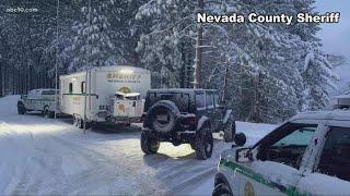 Nevada County Sheriff warns off-roaders to avoid high country as weekend snowstorm approaches