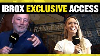 IBROX EXCLUSIVE! Ally McCoist takes Laura Woods for Rangers stadium tour