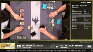 World Championship 2014 Semifinals (Standard): Shahar Shenhar vs. Yuuya Watanabe