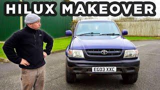 Andy's new Toyota Hilux gets a makeover!