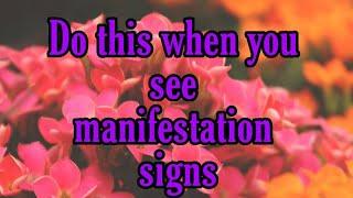 Do this when you see some manifestation signs | Wealth Mindset Hub |Malayalam |