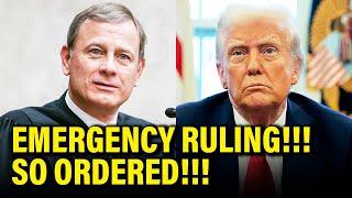 SCOTUS makes EMERGENCY RULING on Trump…SOS!!!!