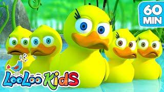 Five Little Ducks - S1EP38 Fun and Play MIX - LooLoo Kids Songs for Kids