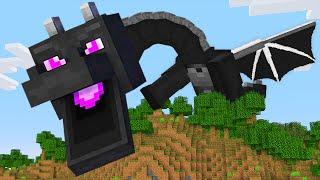 Minecraft, But You Become a Dragon...