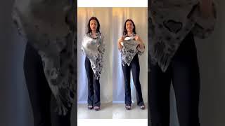 Easy Shawl Hack | how to wear shawl in winters | viral Fashion hack | fashion hacks | scarf hacks