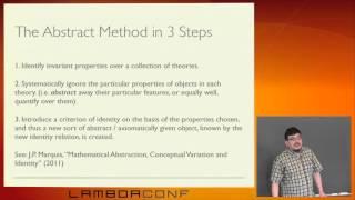 LambdaConf 2015 - The Abstract Method, In General   Gershom Bazerman