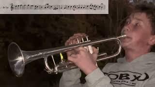 Star Spangled Banner on Trumpet