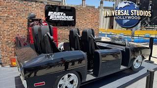 In Depth Look At The Fast & Furious Ride Vehicle! | Universal Studios Hollywood Construction Update