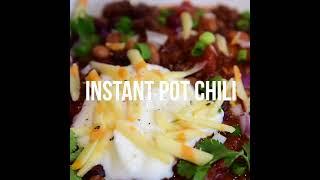 Instant Pot Chilli: #Ifoodreal