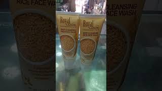 Royal look deep cleaning Rice face wash review.best whitening rice face wash.  #rice #whitening