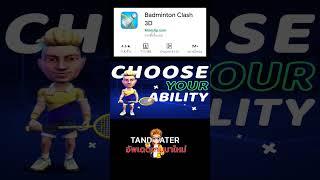 รีวิวเกม badminton clash 3d