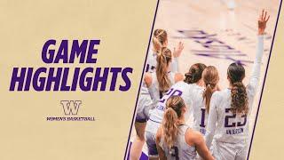 Washington 65, Prairie View A&M 50 | Huskies Highlights