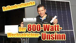 800W sind viel zu TEUER, das geht PREISWERTER und schlauer. Beim Balkonmodul richtig Geld sparen!