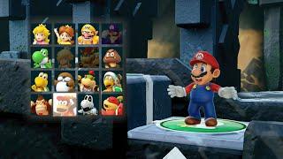 Super Mario Party - Mario vs Luigi vs Shy Guy vs Boo - Whomp's Domino Ruins