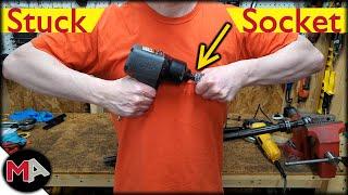 Removing a Stuck Socket from an Impact Wrench