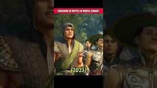 Evolution of Reptile in Mortal Kombat.#shorts #youtubeshorts #gaming