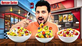 Trying Top Famous Fruit Chaat’s in Karachi Pakistan || Ramazan Series ep2