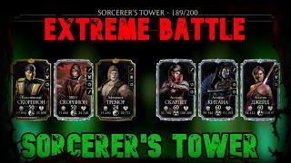 Sorcerer's Tower Fatal 189 Battle Was Won By An Extremely Weak Squad Without Tower Equipment!