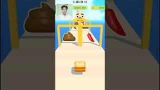 Sandwich Runner Game Level-387 #funnyvideo #iosgaming#shorts #games #funnyvideo #sandwichrunner