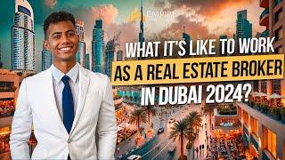 Work in Dubai a day in the life of REAL ESTATE BROKER! Dubai 2024