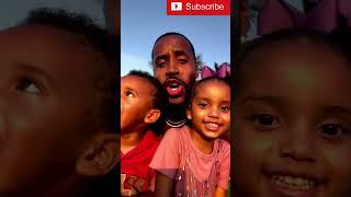 Daddy Duties......Safaree And His Minions Enjoy Jamaica...#viral