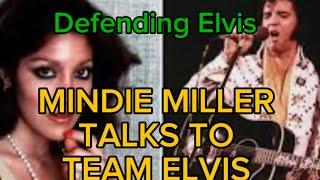 MINDI MILLER TALKS TO TEAM ELVIS - DEFENDING ELVIS PRESLEY - FANS SEARCH FOR THE TRUTH