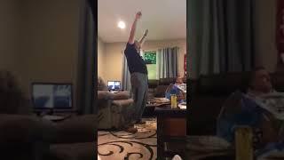 Steelers Fan Goes Crazy After Patriots Intercept The Ball