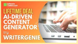 WriterGenie  An AI driven Content Generator | LIFETIME DEAL!!!