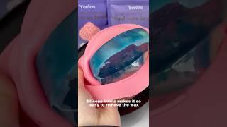 Wax removal ️ #yeelen #yeelenwax #waxingkit #waxing #hardwax #waxbeads #asmr