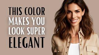 This COLOR Makes YOU SUPER CHIC and REFINED | How to Be ELEGANT