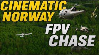 Valle, Setesdal - Norway 2025 (Cinematic - FPV Plane chase) | @Haalanddrone