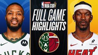 BUCKS at HEAT | EMIRATES NBA CUP  | FULL GAME HIGHLIGHTS | November 26, 2024