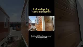 Inside shipping container homes