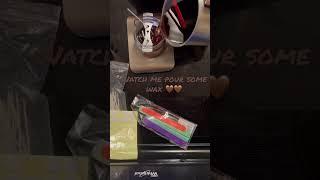 Let’s pour some wax.  shop JazzyWicks.com