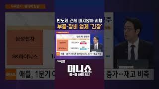 [머니숏] 반도체 관세 머지않아 시행 부품·장비 업체 '긴장' #shorts