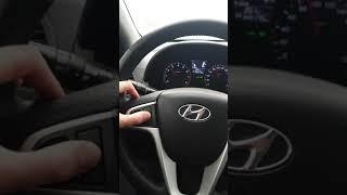 Hyundai Solaris 2012 МТ круиз контроль