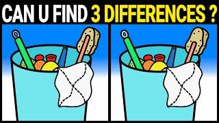  Spot the Difference Game  | Challenging Daily Brain Quiz 《Difficulty: Moderate》