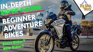 Best  BEGINNER  Adventure Motorcycles for 2022 