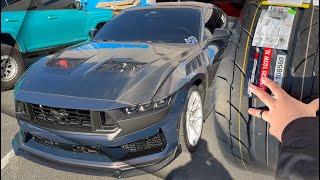 Testing Nitto NT555R2 On a 800+ Horse Power Mustang On a Dragy // Very Impressed